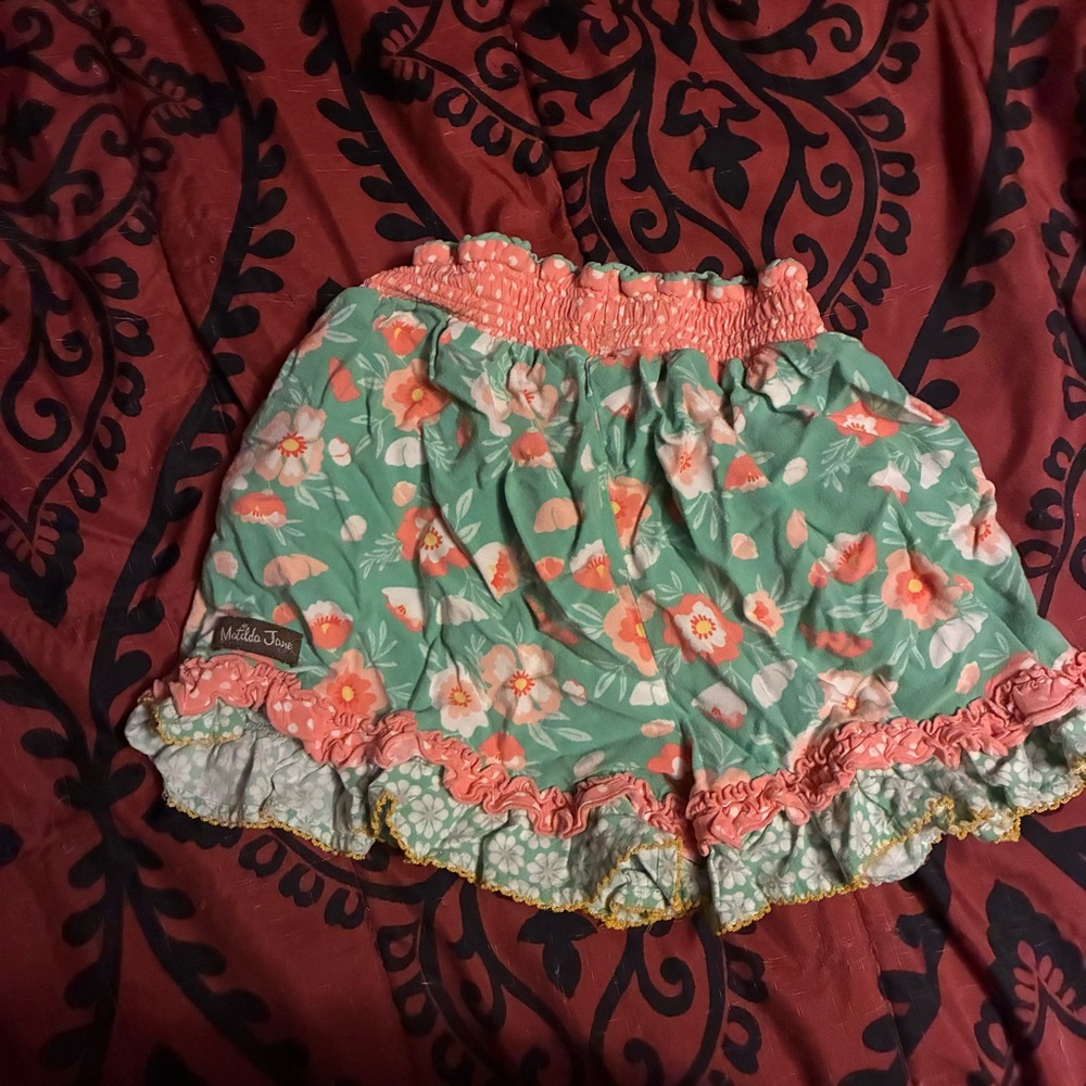 Matilda Jane Dream Chasers Fun House Shorts Girls Size 8